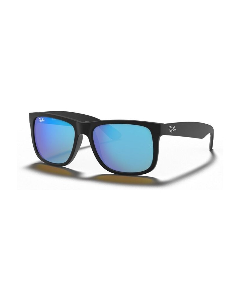 Sunglasses Justin Mirror RB4165 BLACK/GREY MIRROR $23.10 Unisex