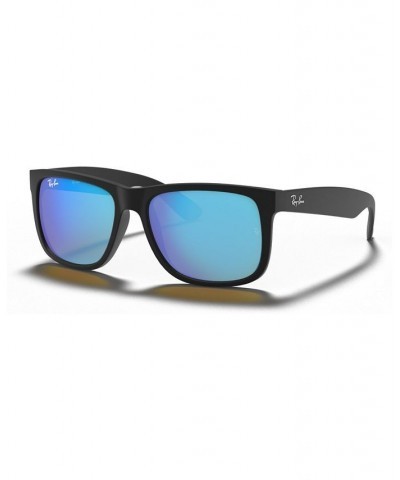 Sunglasses Justin Mirror RB4165 BLACK/GREY MIRROR $23.10 Unisex