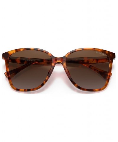 Women's Polarized Sunglasses RA5281U 57 Shiny Havana $20.14 Womens