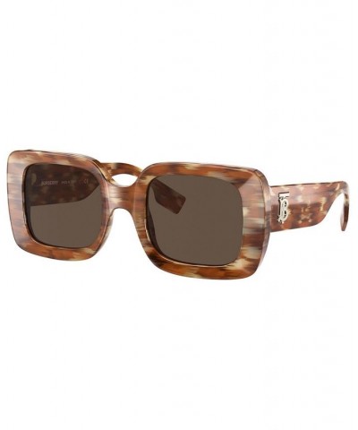 Women's Sunglasses BE4327 51 Brown $45.28 Womens