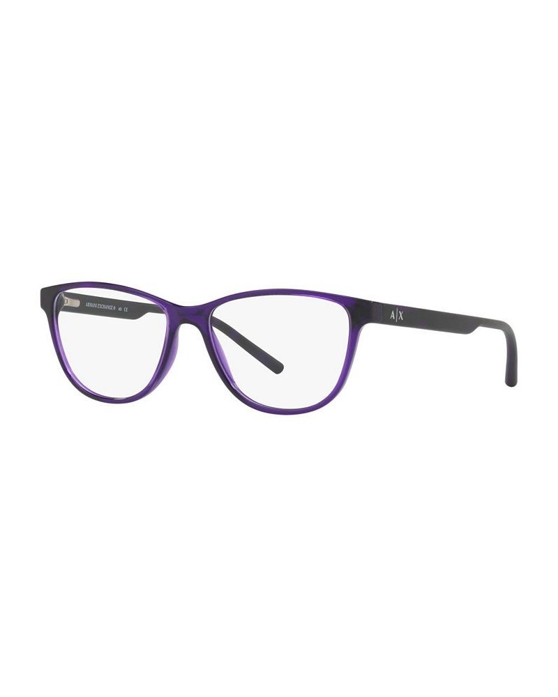 Armani Exchange AX3047 Women's Cat Eye Eyeglasses Transparen $15.47 Womens