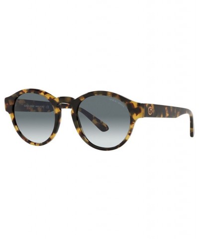 Men's Sunglasses AR8146 50 BLACK/CLEAR GRADIENT BROWN PHOTO $51.01 Mens