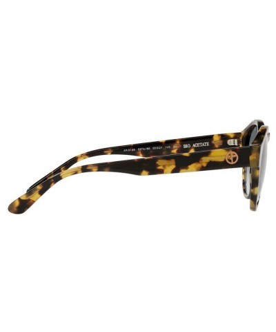 Men's Sunglasses AR8146 50 BLACK/CLEAR GRADIENT BROWN PHOTO $51.01 Mens
