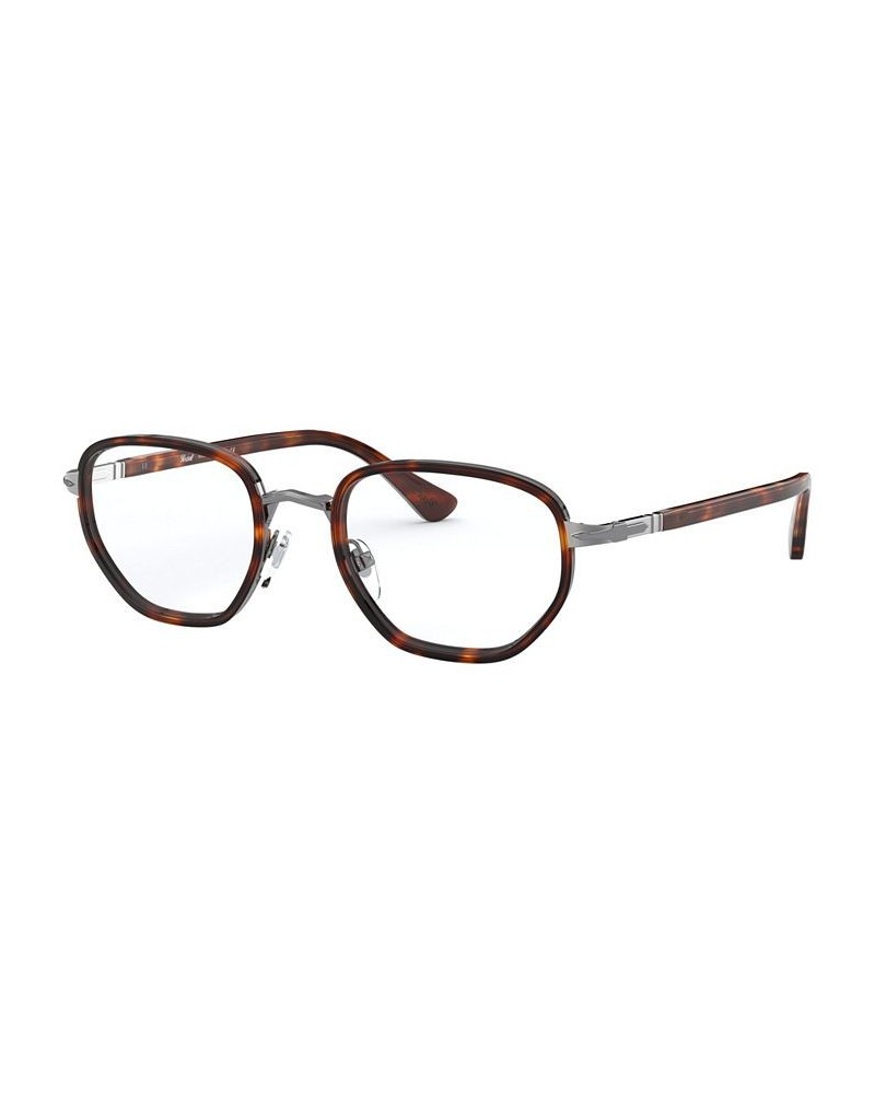 PO2471V Men's Phantos Eyeglasses Brown $17.71 Mens