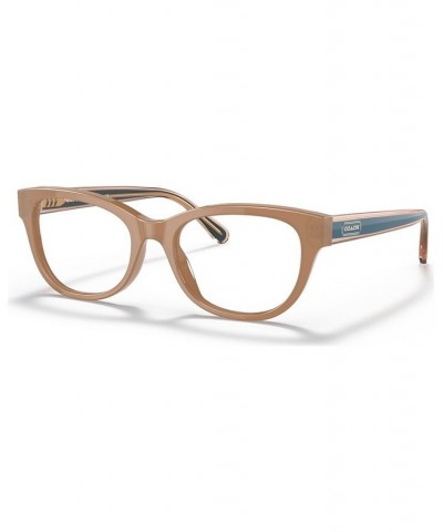 Men's Square Eyeglasses HC6190U Matte Dark Tortoise $58.80 Mens