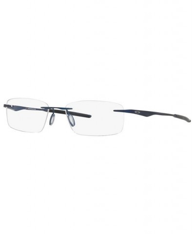 OX5118 Men's Oval Eyeglasses Grey $38.40 Mens
