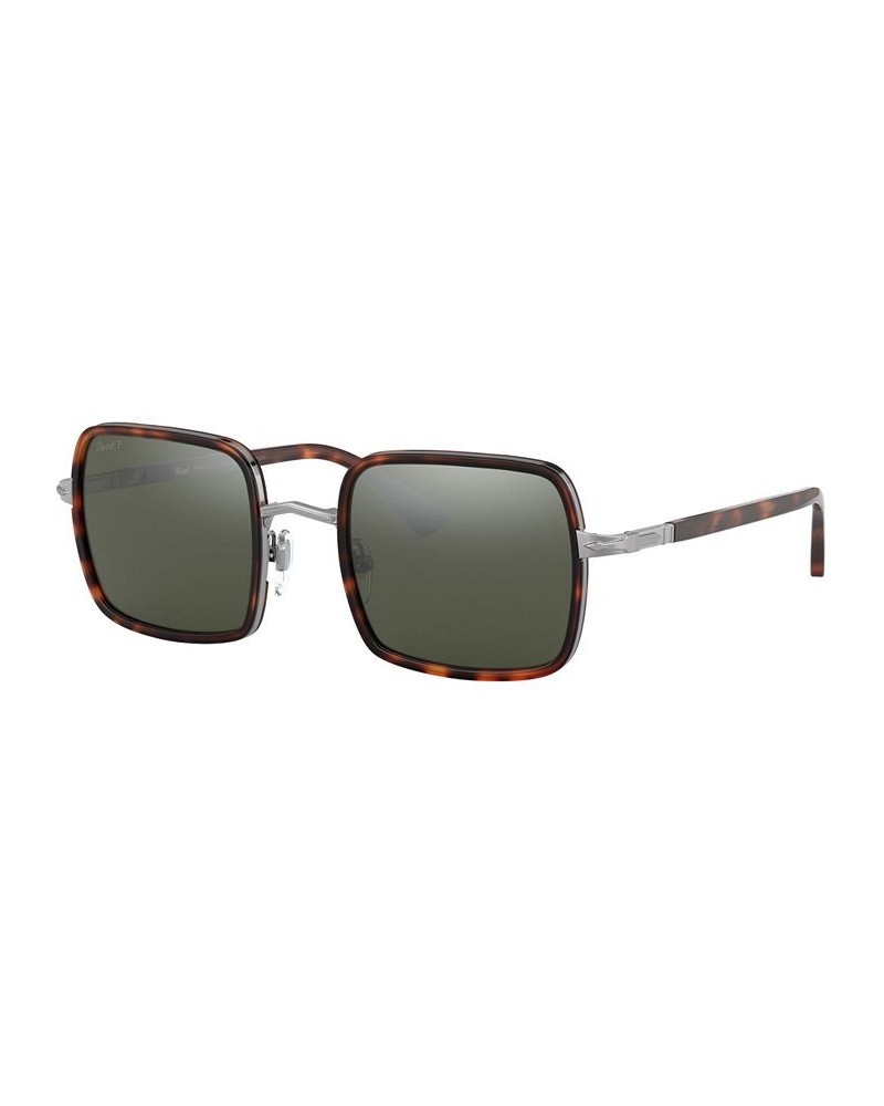 Polarized Sunglasses 0PO2475S5135850W HAVANA/GREEN POLAR $49.55 Unisex