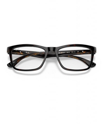 RB5279F Unisex Square Eyeglasses Dark Havan $53.48 Unisex