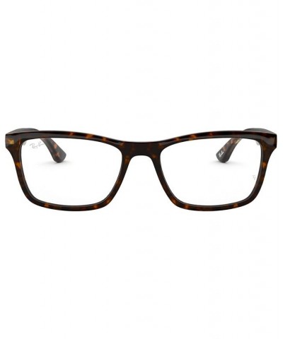 RB5279F Unisex Square Eyeglasses Dark Havan $53.48 Unisex
