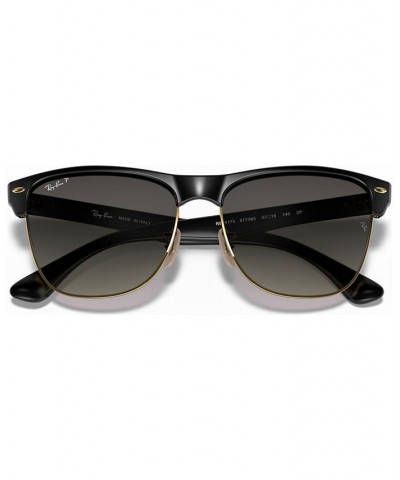 Polarized Sunglasses RB4175 CLUBMASTER OVERSIZED BLACK/GREY GRADIENT POLAR $38.34 Unisex