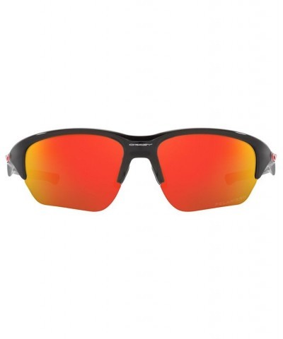 Men's Polarized Sunglasses OO9363 Flak Beta 64 Black $52.52 Mens