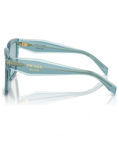Women's Low Bridge Fit Sunglasses PR 24ZSF Geranium/Petal Crystal $121.50 Womens
