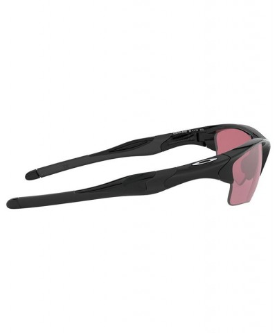 Sunglasses OO9154 62 HALF JACKET 2.0 XL POLISHED BLACK/PRIZM DARK GOLF $41.85 Unisex