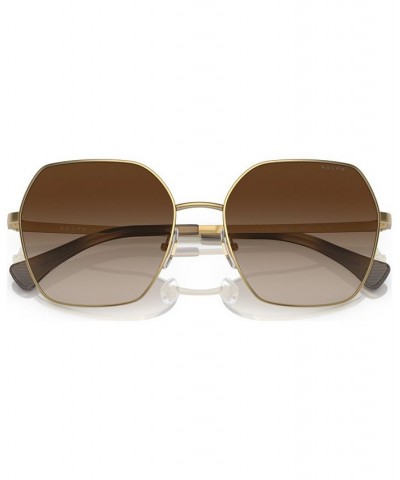 Women's Sunglasses RA413858-Y Shiny Pale Gold-Tone $9.50 Womens