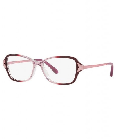 SF1576 Women's Butterfly Eyeglasses Top Azure on Violet $20.16 Womens