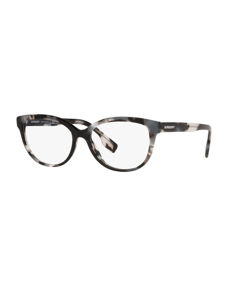 BE2357 ESME Women's Square Eyeglasses Top Check/Striped Brown $50.54 Womens