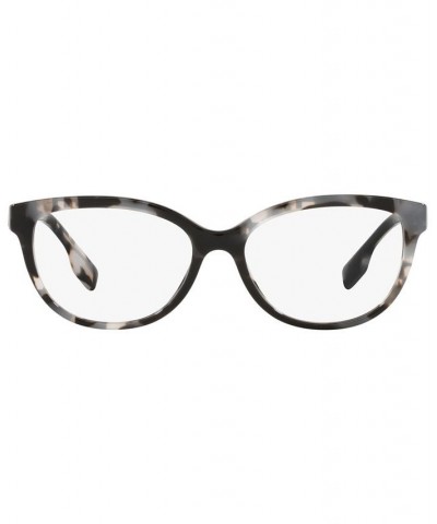 BE2357 ESME Women's Square Eyeglasses Top Check/Striped Brown $50.54 Womens