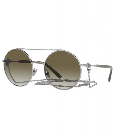 Women's Sunglasses AR6135 56 Pale Gold-Tone $107.73 Womens