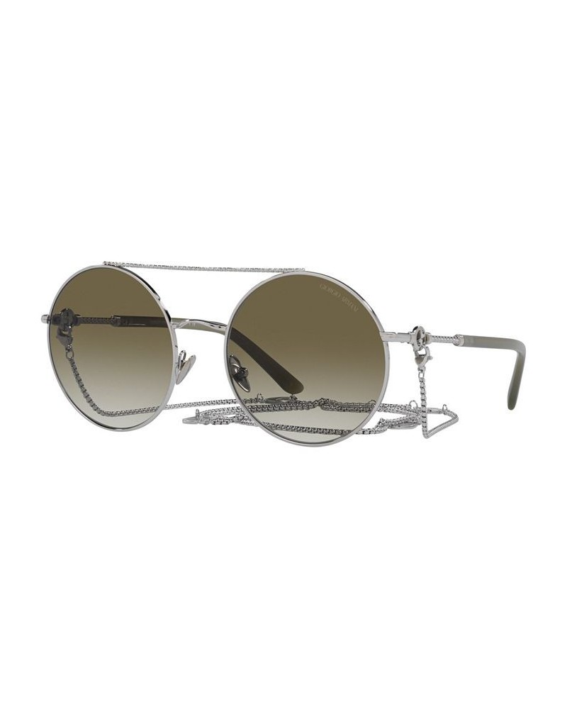 Women's Sunglasses AR6135 56 Pale Gold-Tone $107.73 Womens