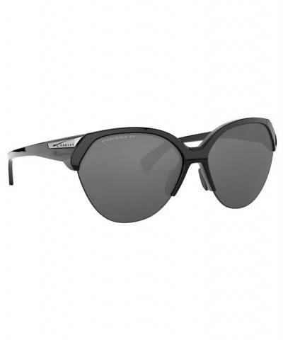 Women's Trailing Point Polarized Sunglasses OO9447 POLISHED BLACK/PRIZM BLACK POLARIZED $25.38 Womens