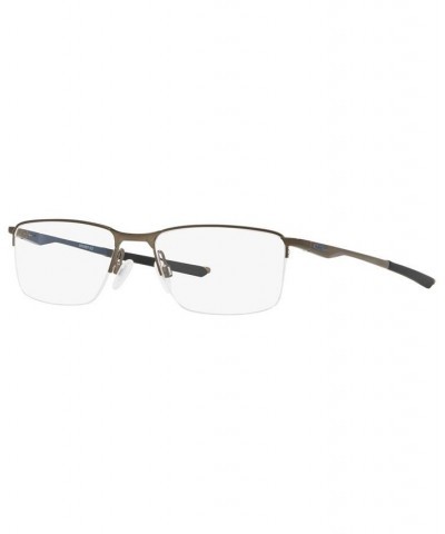 OX3218 Men's Rectangle Eyeglasses Gunmetal $35.28 Mens