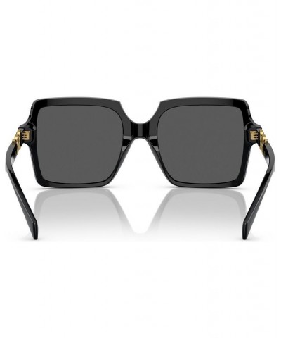 Women's Low Bridge Fit Sunglasses VE4441F Black $88.76 Womens
