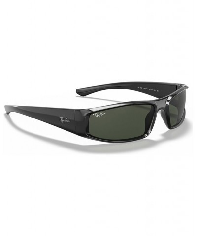 Sunglasses RB4335 58 BLACK/GREEN $40.60 Unisex