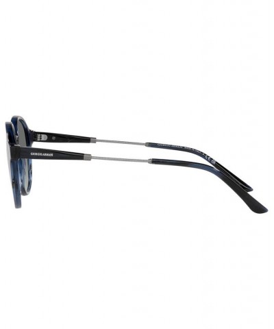 Men's Sunglasses AR8160 51 Striped Blue $45.11 Mens