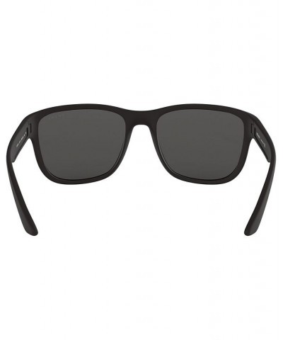 Men's Sunglasses PS 01US 59 GREY RUBBER / GREY MIRROR BLACK $55.86 Mens