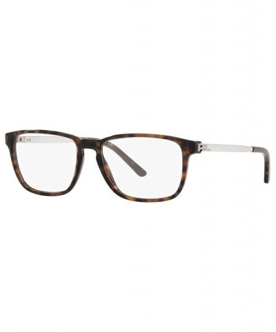 RL6208 Men's Rectangle Eyeglasses Shiny Dark Havana $42.56 Mens