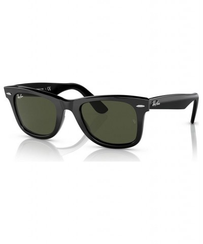 Unisex Sunglasses WAYFARER 50 Black $32.94 Unisex