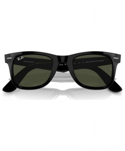 Unisex Sunglasses WAYFARER 50 Black $32.94 Unisex