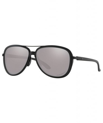 Split Time Polarized Sunglasses OO4129 58 MATTE BLACK $28.08 Unisex