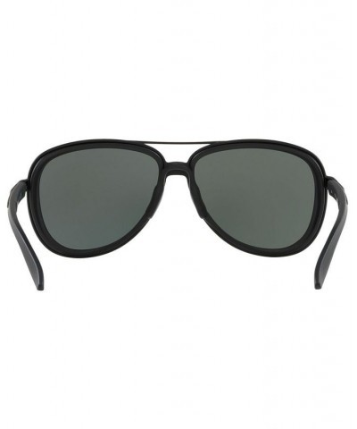 Split Time Polarized Sunglasses OO4129 58 MATTE BLACK $28.08 Unisex