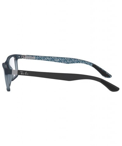 RX8901 Men's Rectangle Eyeglasses Blue $43.20 Mens