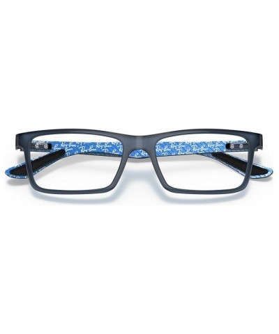 RX8901 Men's Rectangle Eyeglasses Blue $43.20 Mens