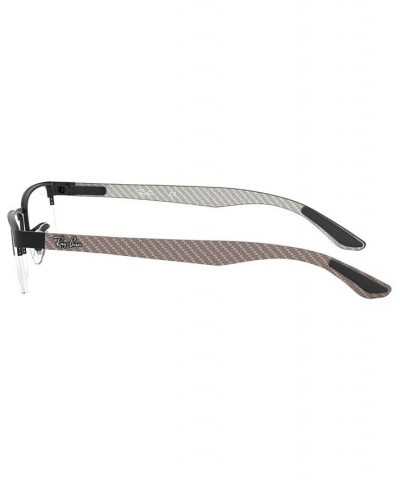 RX8412 Unisex Rectangle Eyeglasses Gunmetal $60.00 Unisex