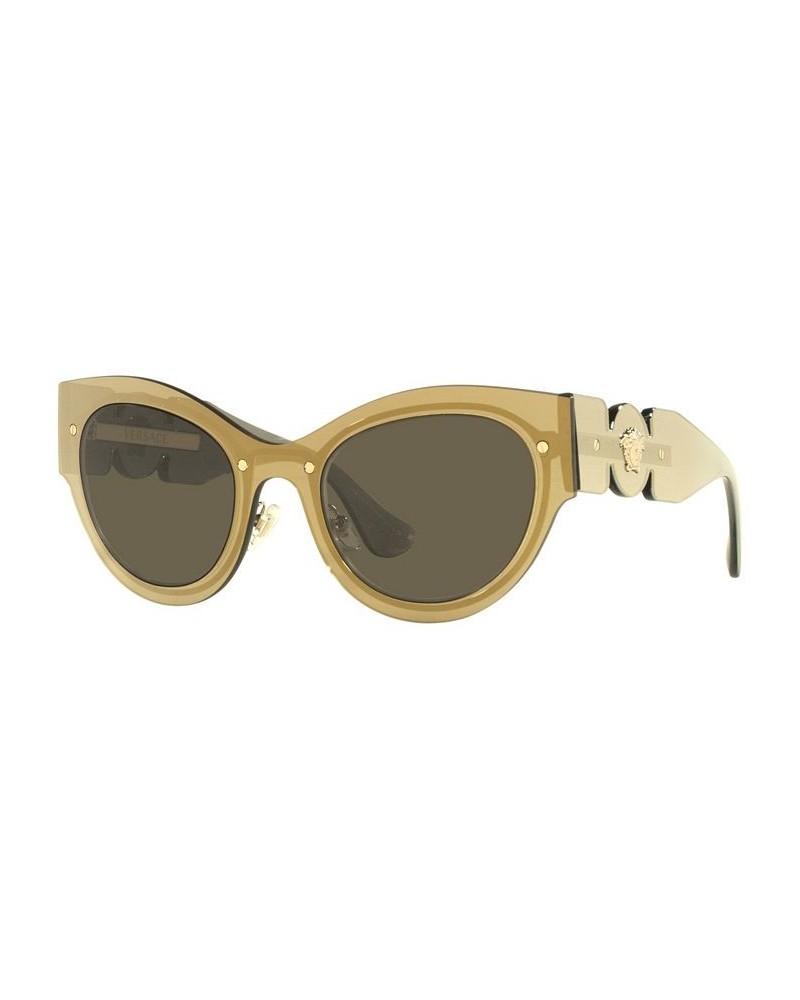 Women's Sunglasses VE2234 53 Transparent Dark Gray $86.25 Womens