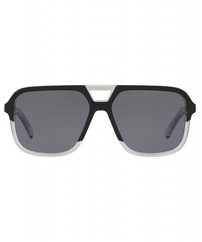 Polarized Sunglasses DG4354 58 MATTE BLACK/POLAR GREY $47.71 Unisex