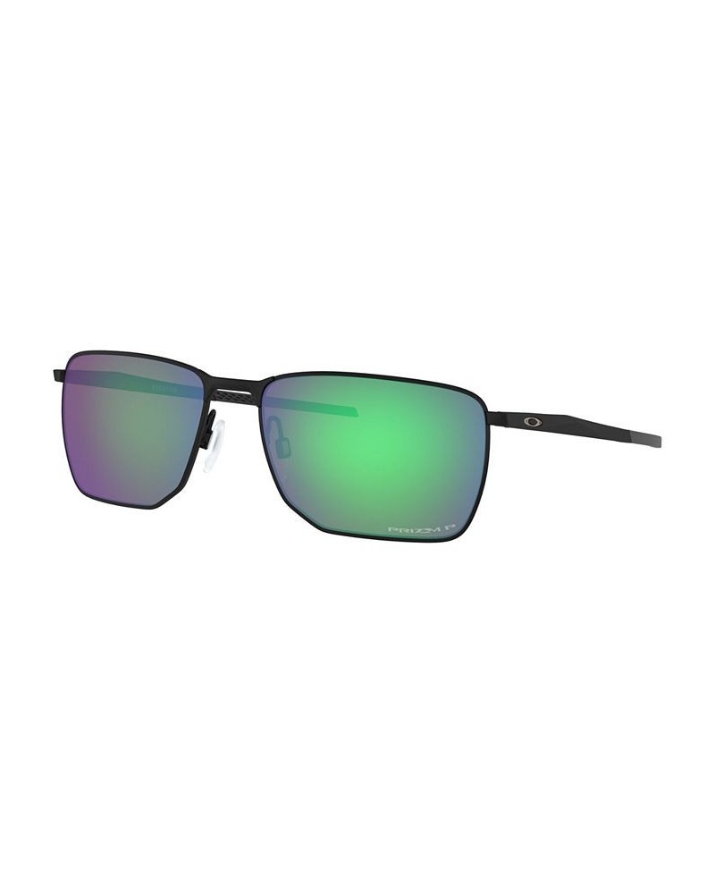 Ejector Prizm Polarized Sunglasses OO4142 58 Matte Black / Prizm Maritime Polarized $65.52 Unisex