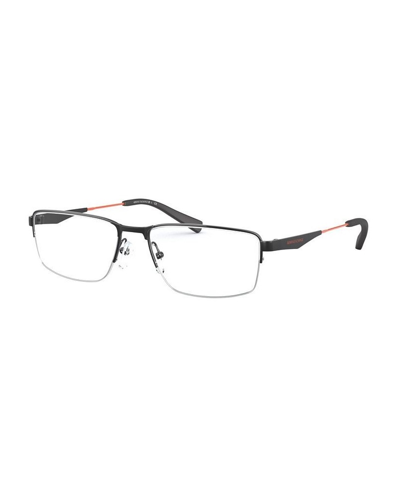 Armani Exchange AX1038 Men's Rectangle Eyeglasses Matte Black $20.55 Mens
