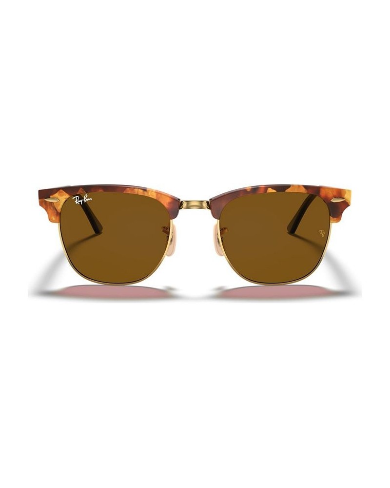 Sunglasses RB3016 CLUBMASTER FLECK Tortoise Brown/Brown $48.90 Unisex