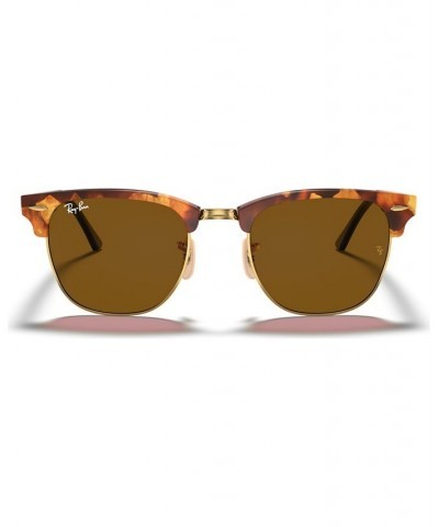 Sunglasses RB3016 CLUBMASTER FLECK Tortoise Brown/Brown $48.90 Unisex