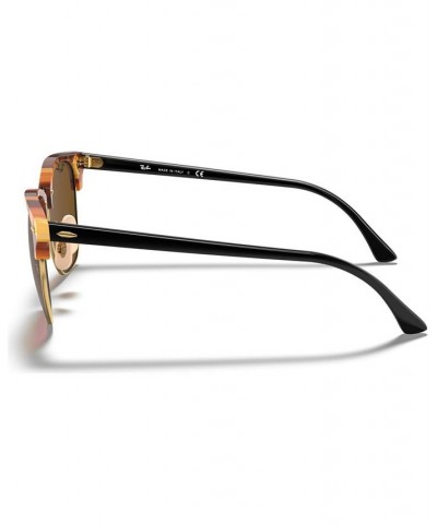 Sunglasses RB3016 CLUBMASTER FLECK Tortoise Brown/Brown $48.90 Unisex