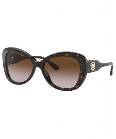 POSITANO Sunglasses MK2120 56 Dark Tort/Brown Gradient $41.34 Unisex