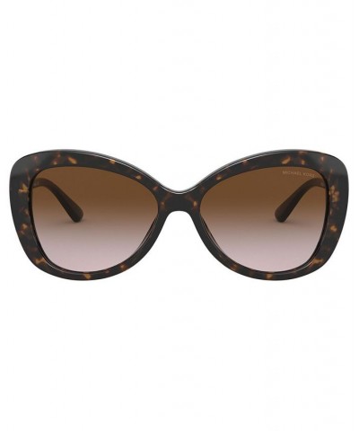 POSITANO Sunglasses MK2120 56 Dark Tort/Brown Gradient $41.34 Unisex