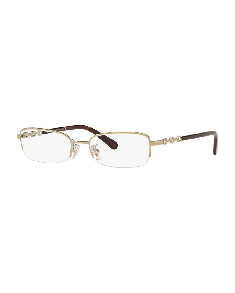 HC5097 Women's Rectangle Eyeglasses Lite Gold $62.70 Womens