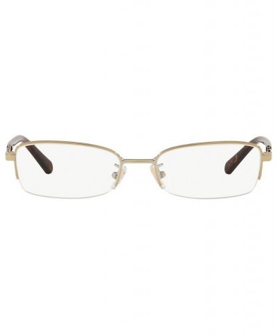 HC5097 Women's Rectangle Eyeglasses Lite Gold $62.70 Womens