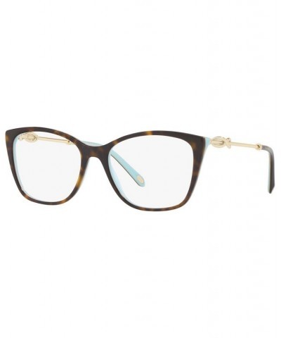 TF2160B Women's Square Eyeglasses Blue $85.26 Womens