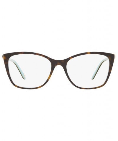 TF2160B Women's Square Eyeglasses Blue $85.26 Womens